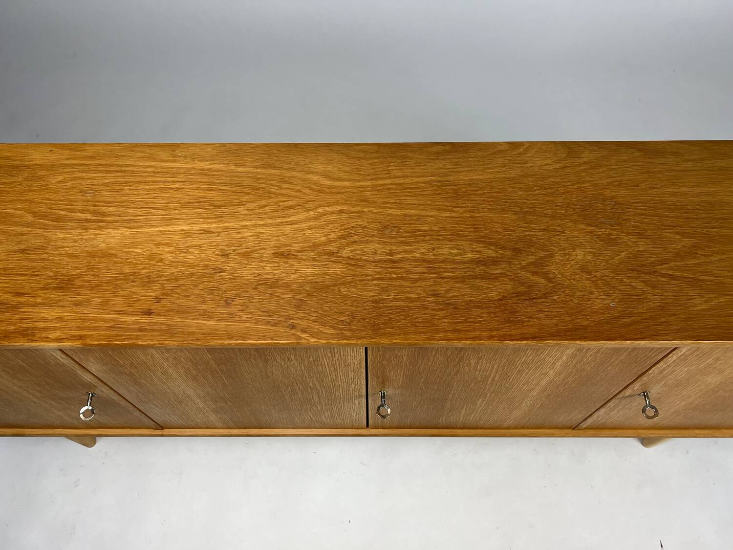 Vintage sideboard chest hallway cabinet oak WK Möbel 60s 70s