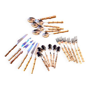 Service de couverts vintage - inox