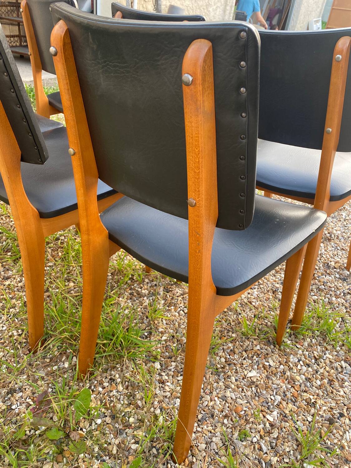 Set of 6 vintage chairs