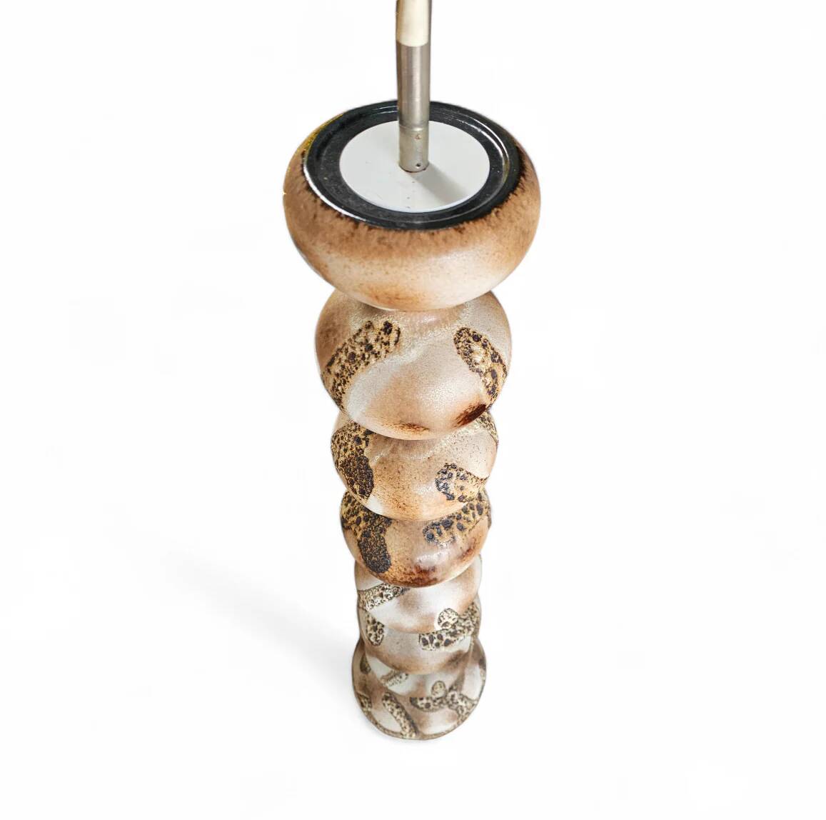 Vintage ceramic bubble floor lamp Kaiser Leuchten