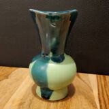 Ceramic vase pitcher signed
