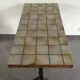 Wrought iron bistro table