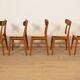 5 x dining chair | Farstrup | Model 210 | Restored | Cream/yellow