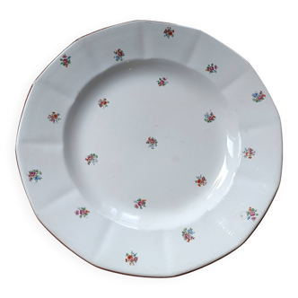 Large dish Digoin Sarreguemines