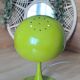 Green mushroom lamp Mathias vintage (L-0251)