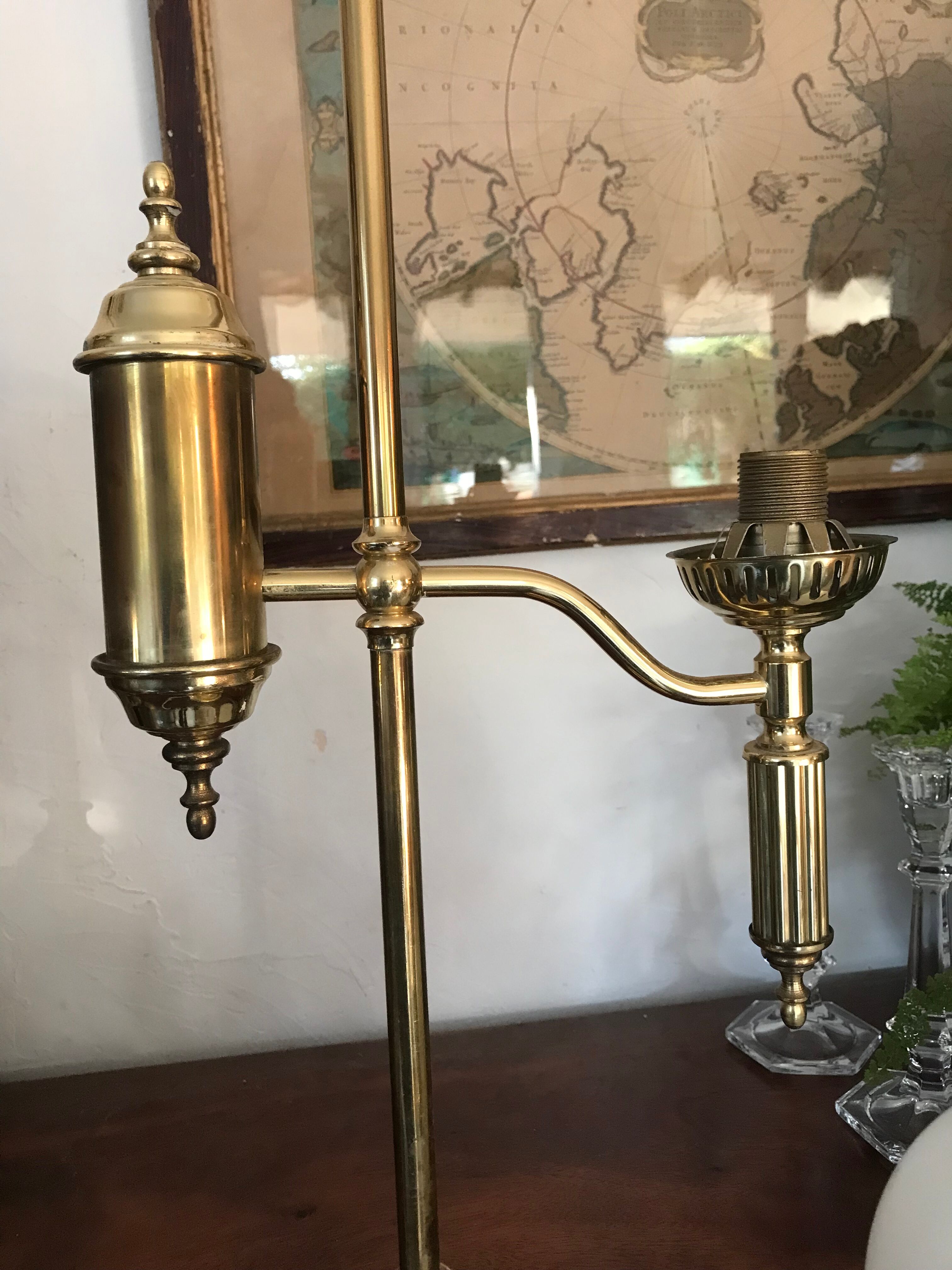 Brass lamp by Sölken Leuchten