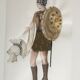 Costume sketch for Homer's Ulysses Odyssey Theatre 1990