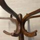 Wooden parrot coat rack