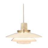 Danish design hanging lamp, from the 80s, produced by Top-Lamper