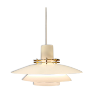 Danish design hanging lamp, from the 80s, produced by Top-Lamper