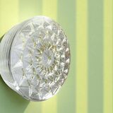 Pair glass flush mount lights wall or ceiling