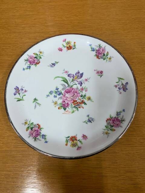 Limoges porcelain dessert dish