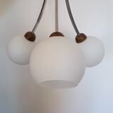 Chandelier globes opaline