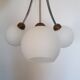 Lustre globes opaline