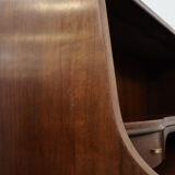 Walnut secretary, Danish design, 60's, production: Denmark