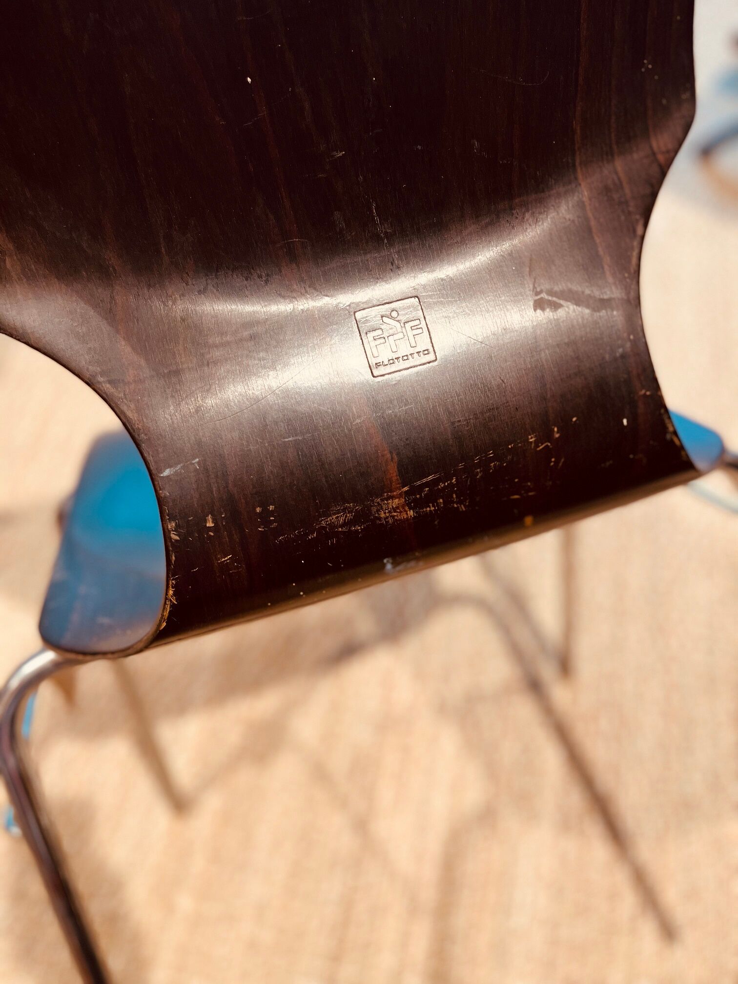 Set of 14 ebony Flötotto chairs