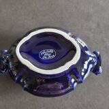 Old blue oven sugar bowl
