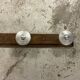 Wall-mounted coat rack