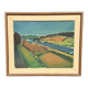 Swedish Oil on Canvas – Landscape by Bertil Lindeqrantz – Vintage