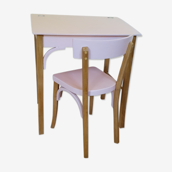 Bureau et chaise enfant baumann