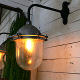 Apply court lamp collar of industrial metal swan