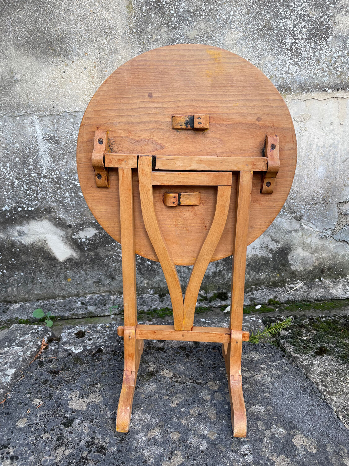 Small old side table