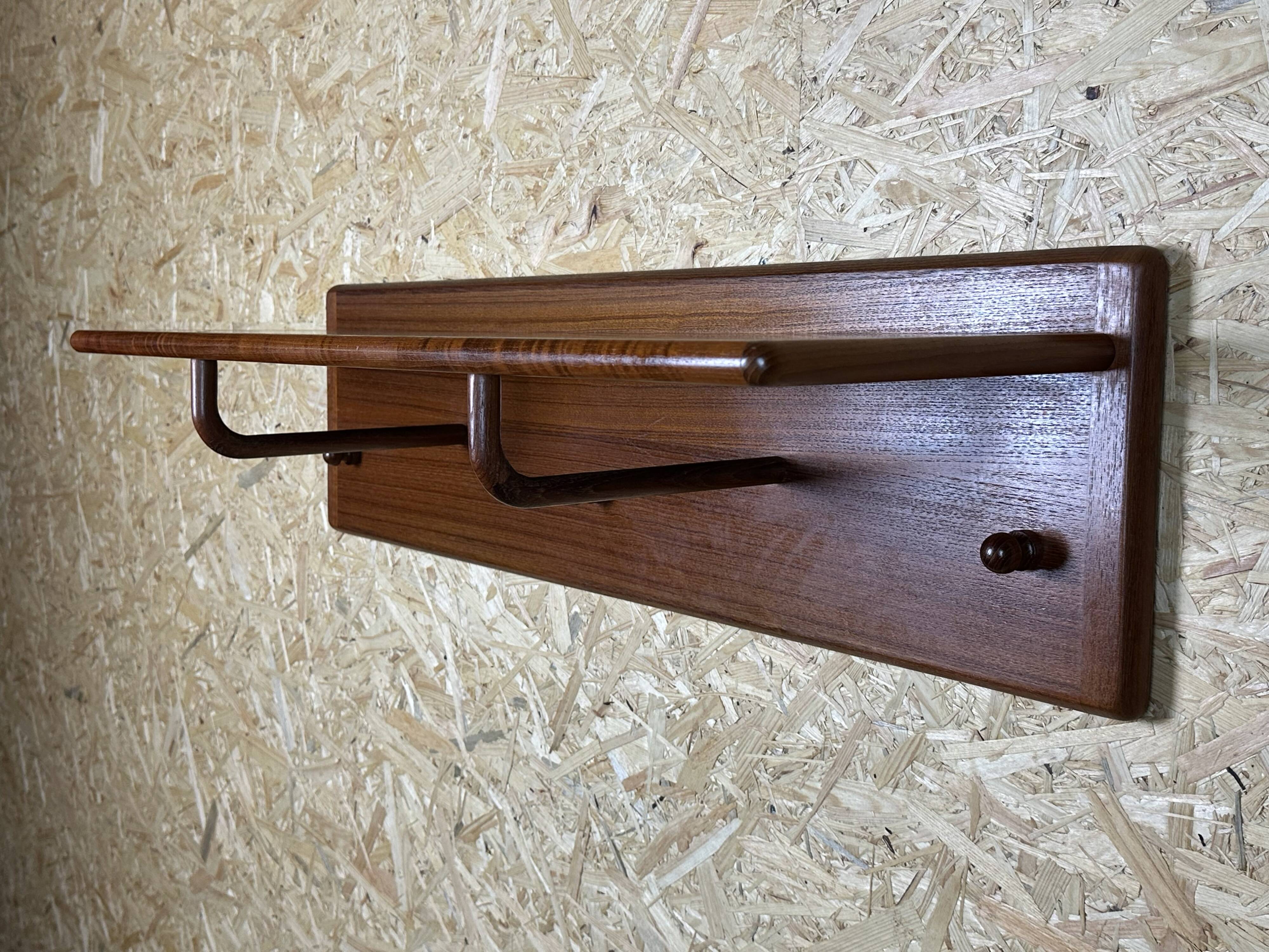 60s 70s wardrobe wall wardrobe teak by Vildbjerg Møbelfabrik Denmark