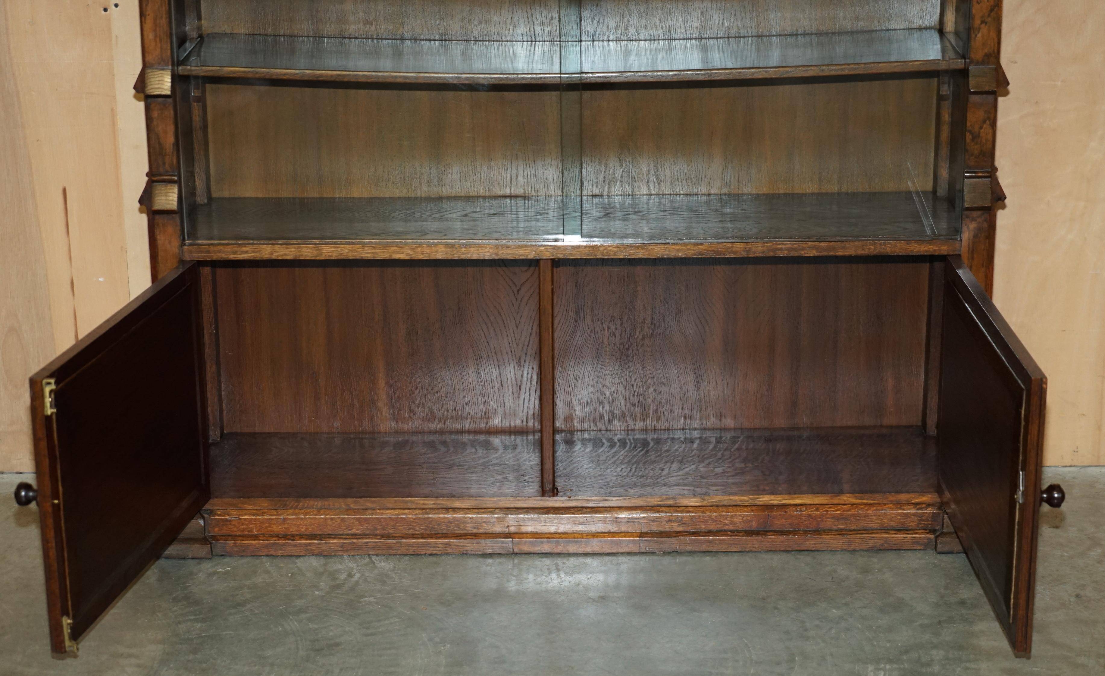 Gothic Revival library hand-carved by Pugin