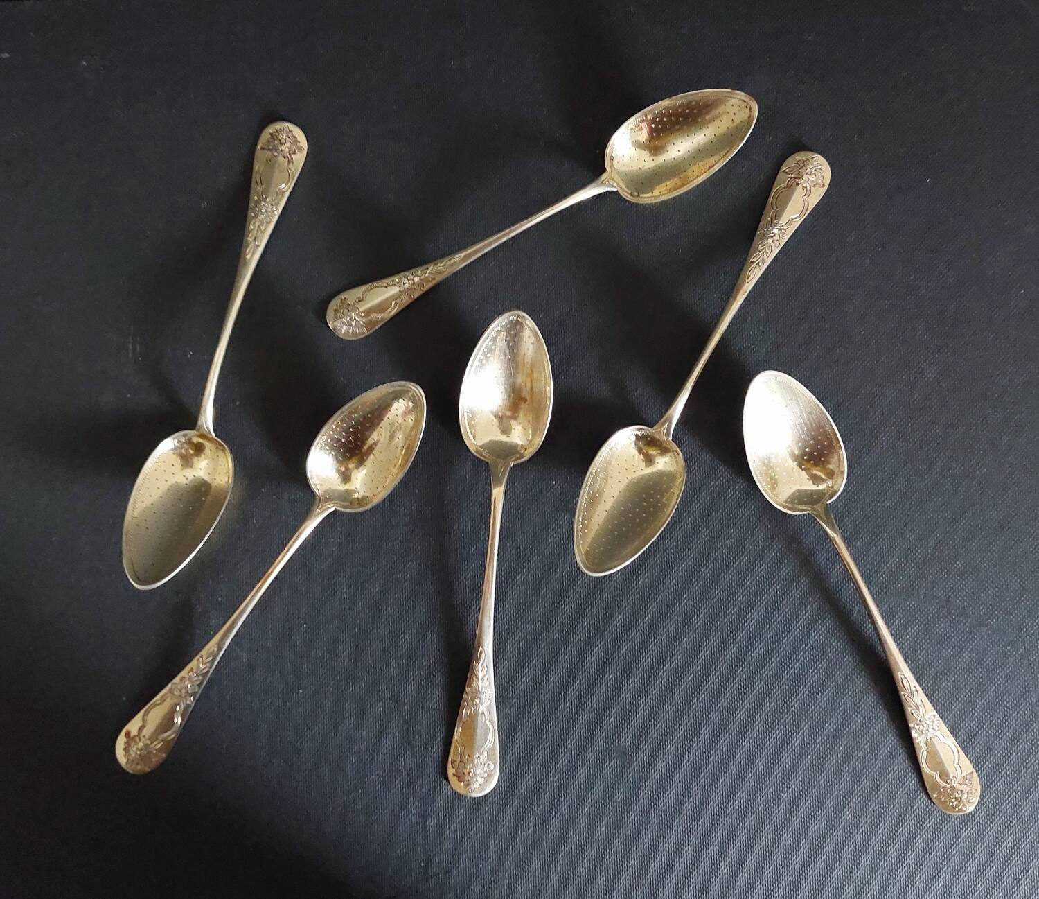 Petites cuillères argent