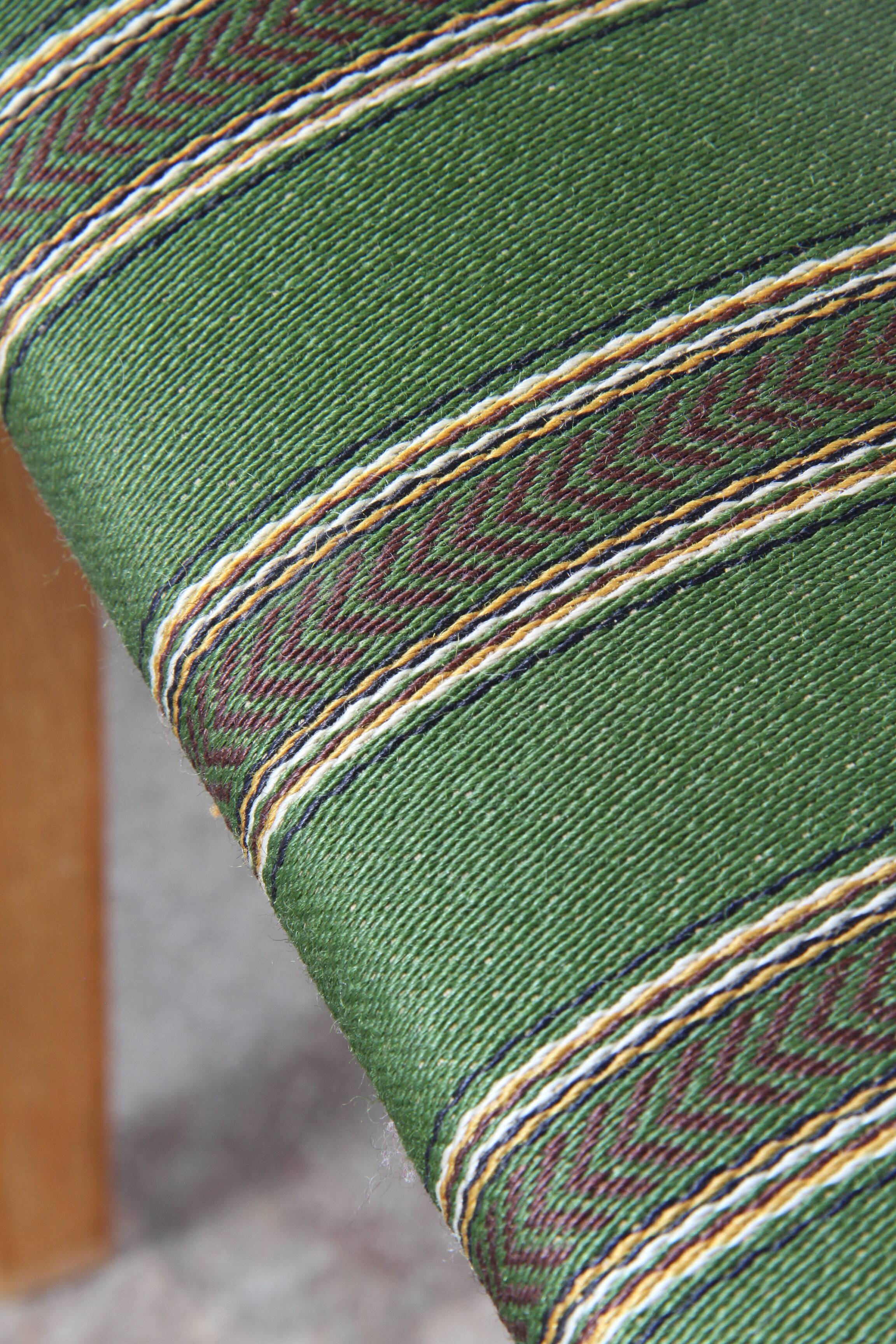 Vintage Danish Oak Dining Chairs, Henning Kjærnulf Style, 1960s, Set of 6
