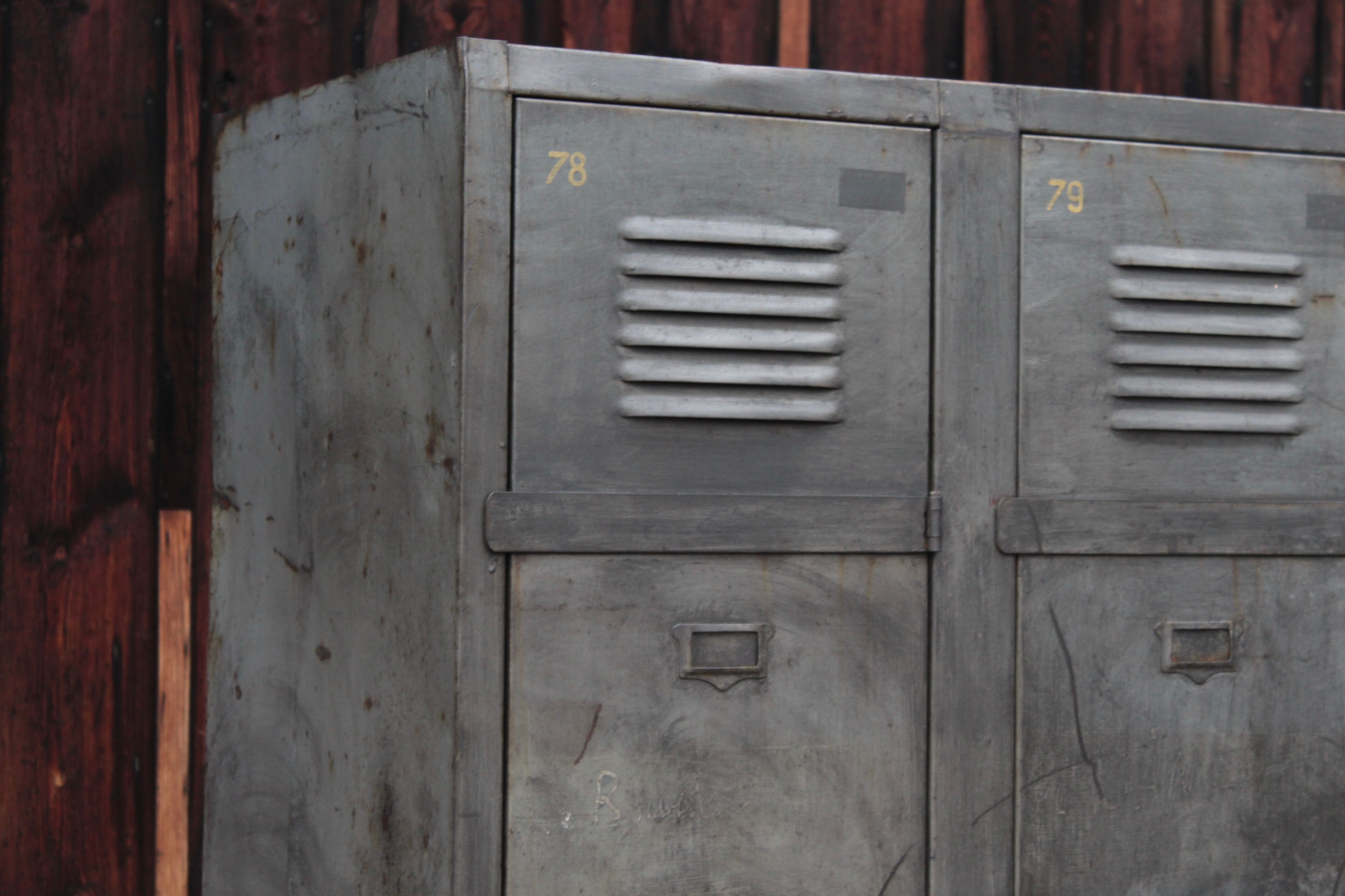 Metal cloakroom 1970