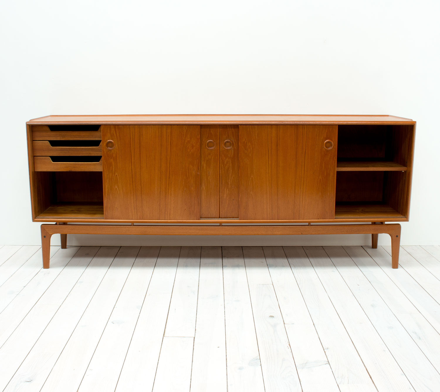 Danish Teak Sideboard by Arne Hovmand Olsen for Mogens Kold, 1960s