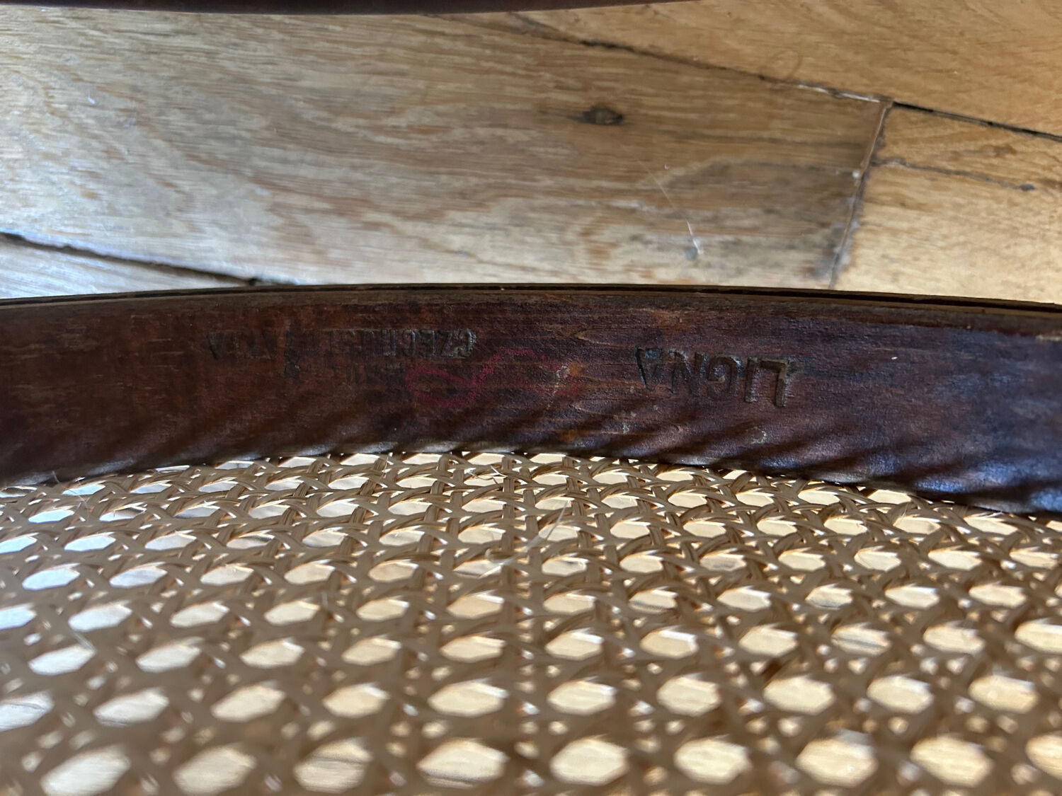 Chair 209 Thonet, Ligna 1960s