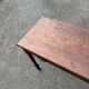 Antique English-style wooden work table - Desk or table