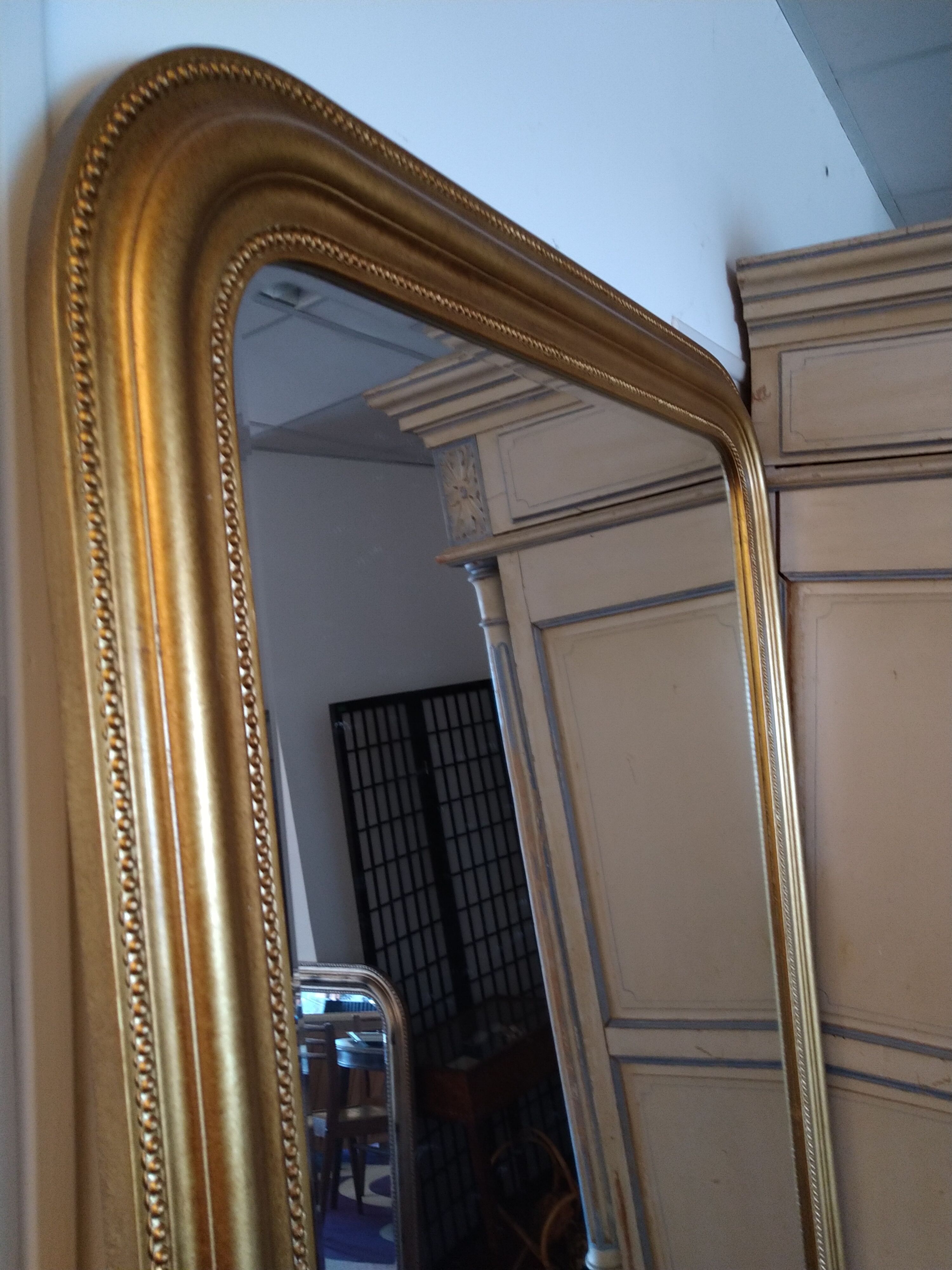 Mirror Louis Philippe beveled