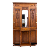 Hallway wardrobe, France, circa 1910.