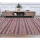 Handwoven Vintage Traditional Turkish Wool Flatweave Kilim Rug 160x280