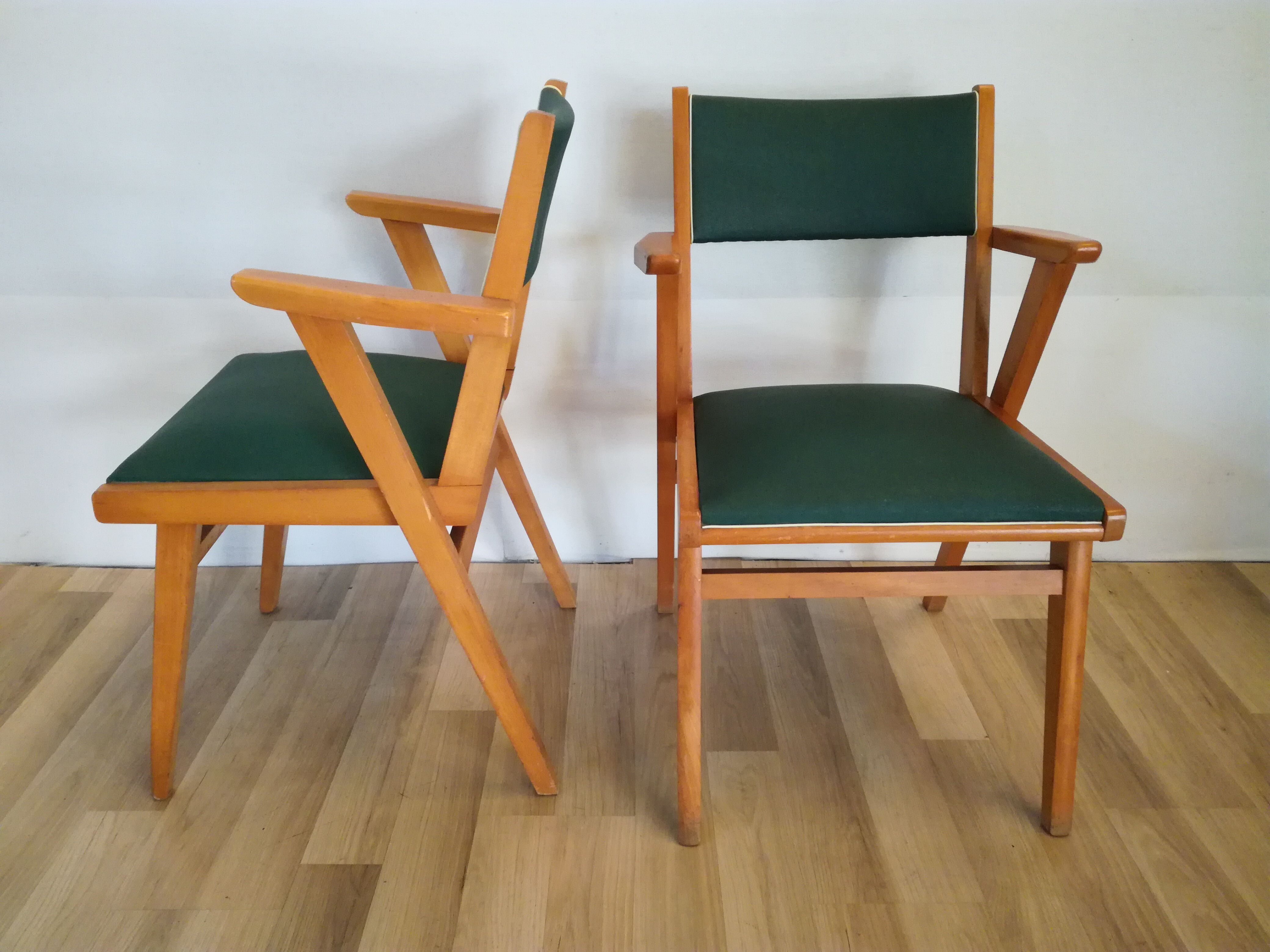 Pair of armchairs