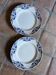 Assiettes plates Moulin Des Loups art déco