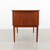 Bureau en teck, années 1960