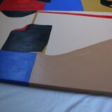 Original abstract "heart maze" blue version