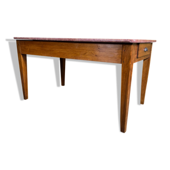 Restored game cutting butcher table