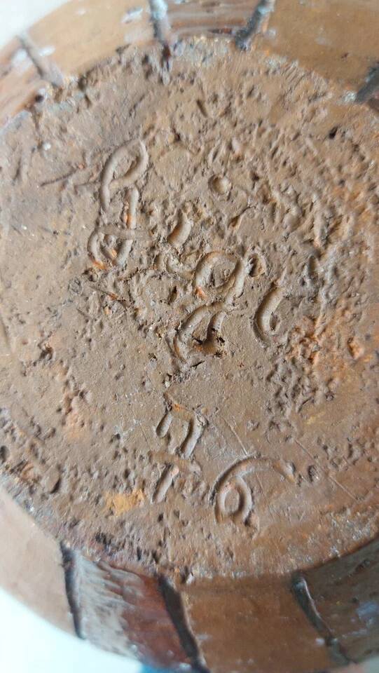 Old vase, terracotta, Gigi 76, vintage