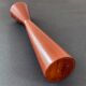 Vintage wooden candle holder, "tulip" candle stick