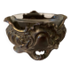 Silver metal salt shaker
