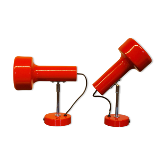 Pair of spot wall lamps by Neweba, Switzerland