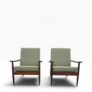 Set of 1960s Scandinavian lounge chairs