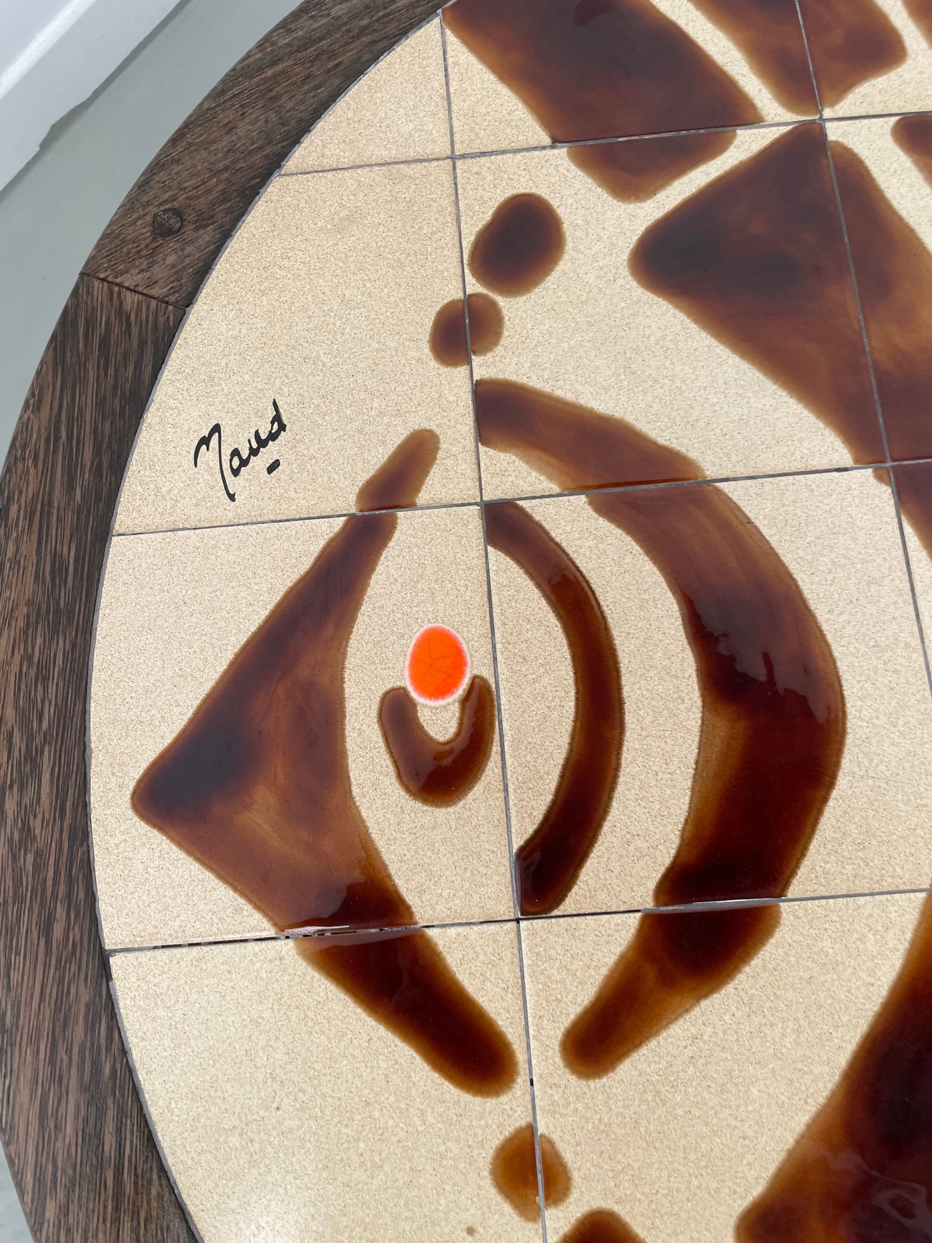 Ceramic coffee table "fish" Maud