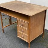 Vintage rattan desk