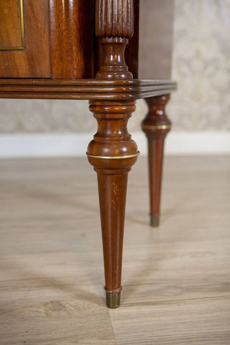 Mid-Century Modern Mahogany Display Cabinet